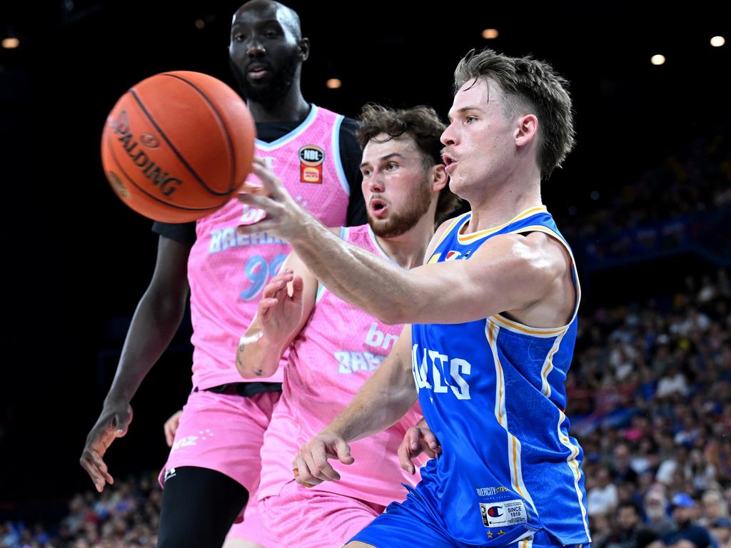 Isaac White was an important piece in the Bullets’ win. Picture: Getty Images