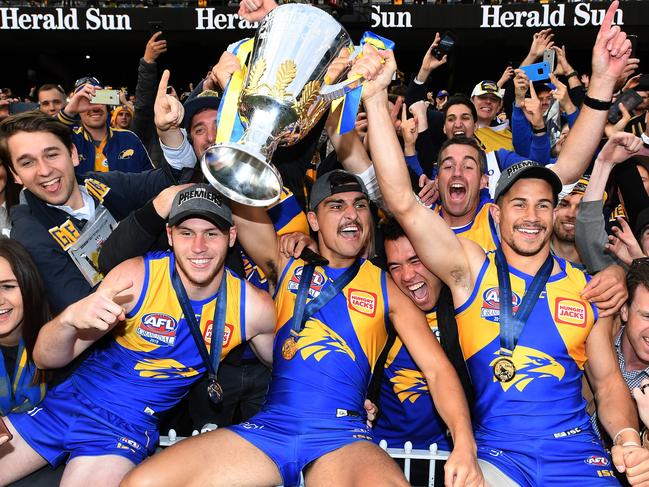 The Eagles drop off in the early 2020s is in stark contrast to their period of success in the decades before. Picture: AAP Image/Julian Smith