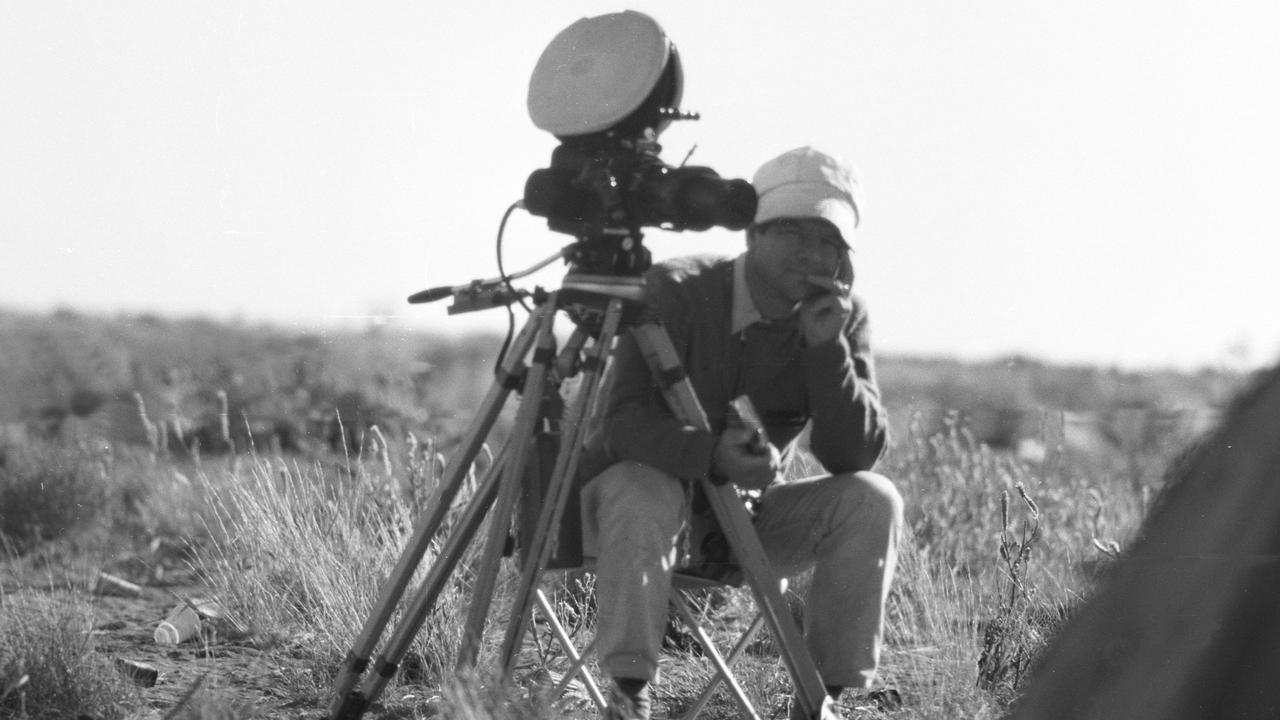 Austrian human ethologist Professor Irenäus Eibl-Eibesfeldt in the Tanami Desert, 1972. Picture: Bernolf Eibl-Eibesfeldt-HEFA (copyright)