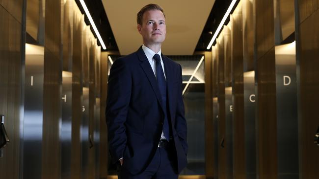 Managing Partner in Brookfield's Infrastructure Group and Regional Head of Asia Pacific, Stewart Upson. Picture. Jane Dempster/The Australian.