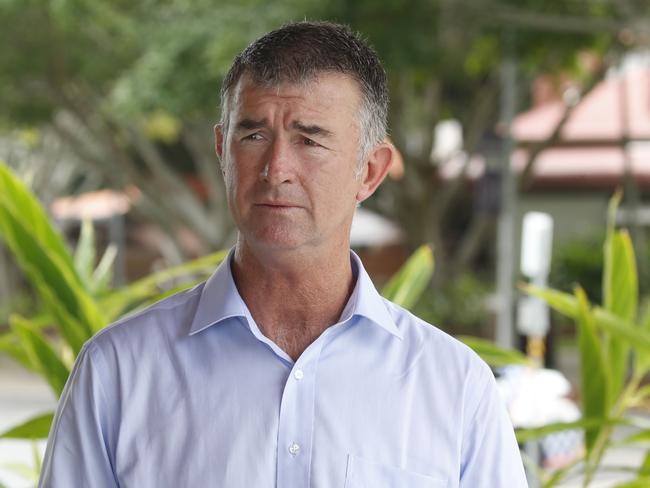 Deputy LNP leader Tim Mander has attacked the name change proposal.  Picture: Anna Rogers