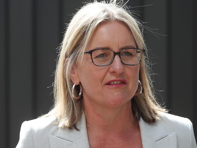 Deputy Premier Jacinta Allan blamed the Morrison and Turnbull governments for the major project review. Picture: David Crosling