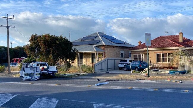 Rogerson was severley intoxicated when she hit the police car. Picture: 7NEWS