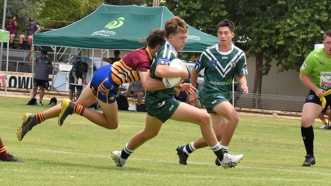 Rex Bassingthwaighte of the Western Rams. Picture: SM Photography