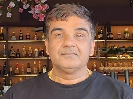 Owner of Chakna restaurant Ravi "absolutely" supported the decision to designate the area around Adelaide Fringe as a declared public precinct. Picture: Darcy Fitzgerald