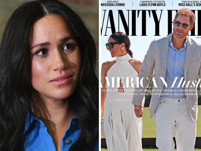 Meghan and Harry have been featured in Vanity Fair. Picture: Supplied