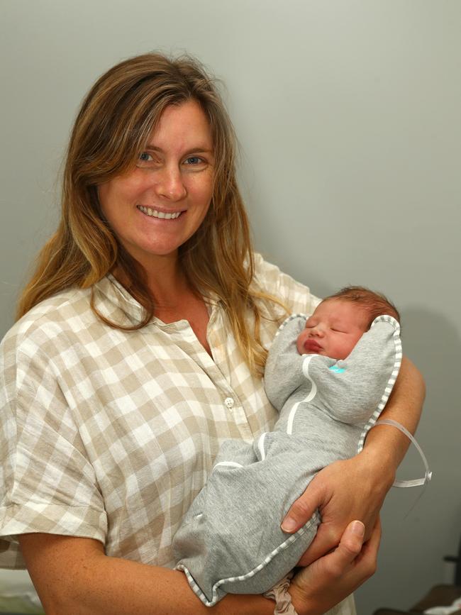 Baby boy, not yet named, parents Rebecca Fisher and Randall Hill of Torquay. Born 21.3.25 weighing 3600g. Picture: Alison Wynd