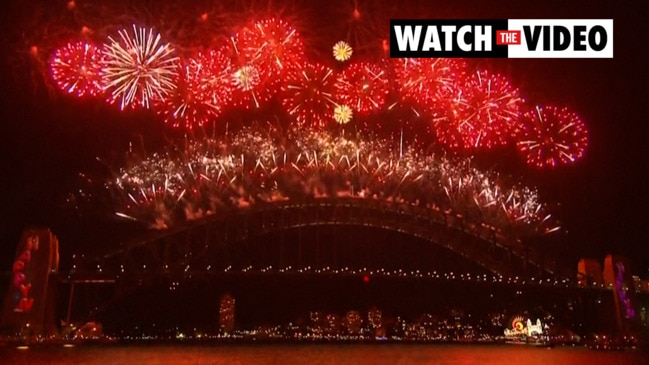 Sydney celebrates New Year with spectacular fireworks display