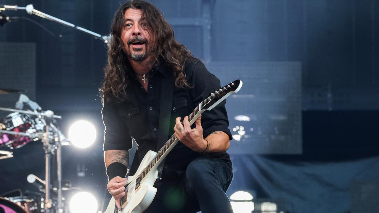 Foo Fighters frontman Dave Grohl stunned the world when he admitted to having an affair and fathering a child “outside” his marriage. Picture: Kevin Mazur/Getty Images for Foo Fighters