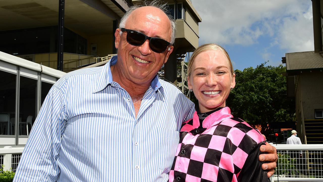 Leah Kilner and trainer Robert Heathcote are in great form together this season. Picture: Grant Peters, Trackside Photography