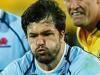 WELLINGTON, NEW ZEALAND - APRIL 06: Adam Ashley-Cooper of the Waratahs is tackled by Beauden Barrett of the Hurricanes durin...