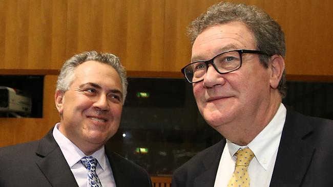 Downer’s role in sparking the wild goose chase might have been a diplomatic fiasco for Australia if not for the efforts of Ambassador Joe Hockey. Picture Kym Smith / News Corp