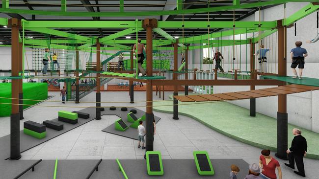 Artist impression of The Jungle Adventure Play Centre