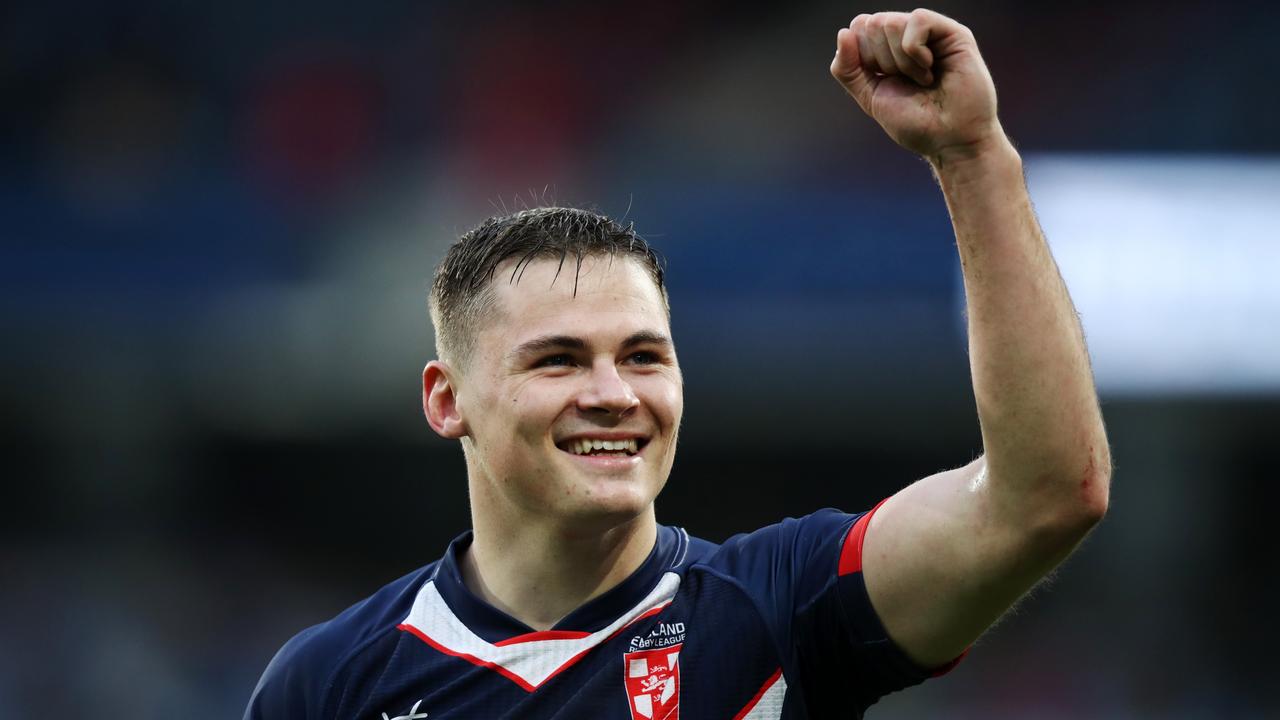 The Dragons hopes of securing Jack Welsby after 2025 have been shut down, after the young English star signed an extension with St Helens until the end of 2028. Picture: Getty Images