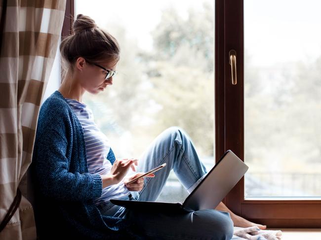 Working from home without the right support can be detrimental for wellbeing. Picture: iStock