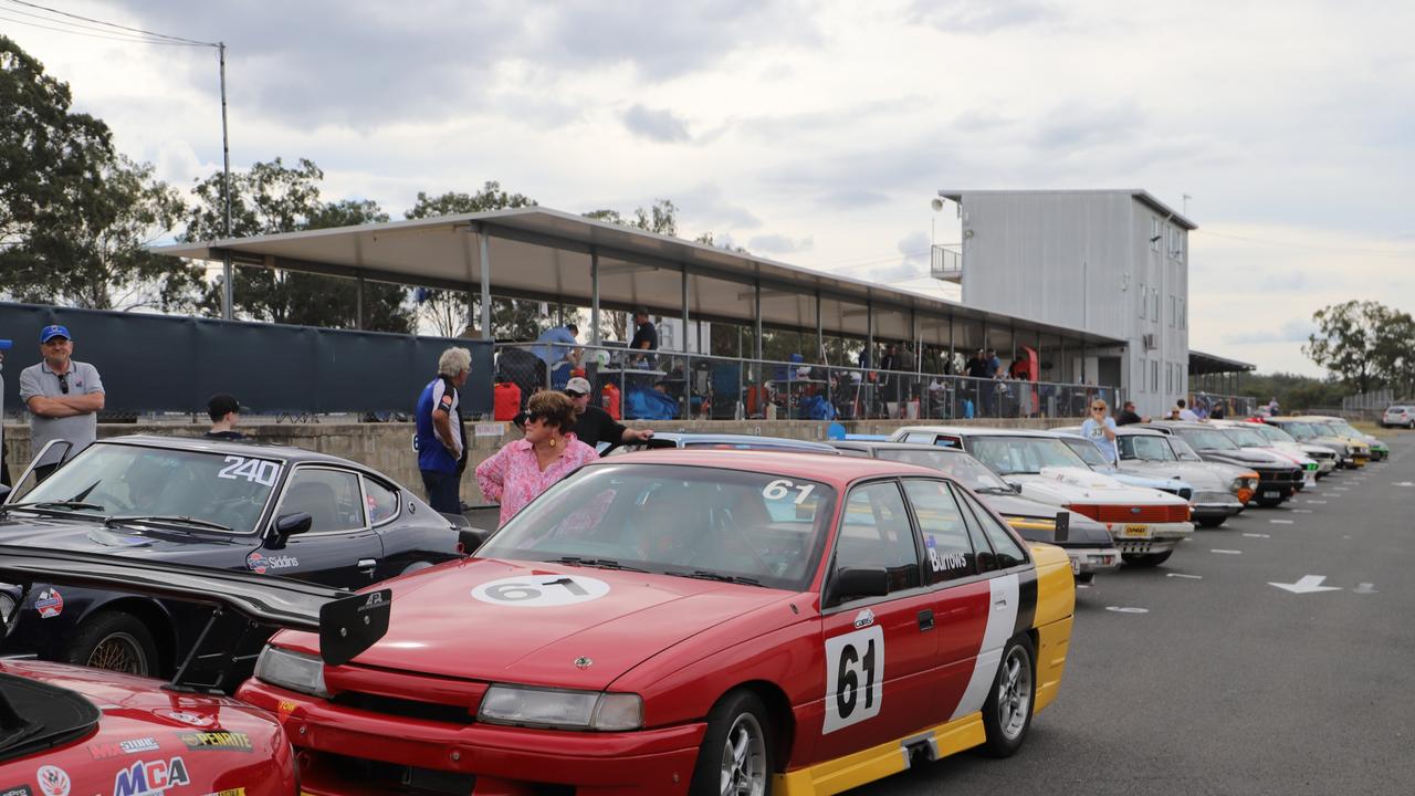 The Historic Car Club Queensland meet at Morgan Park Raceway.