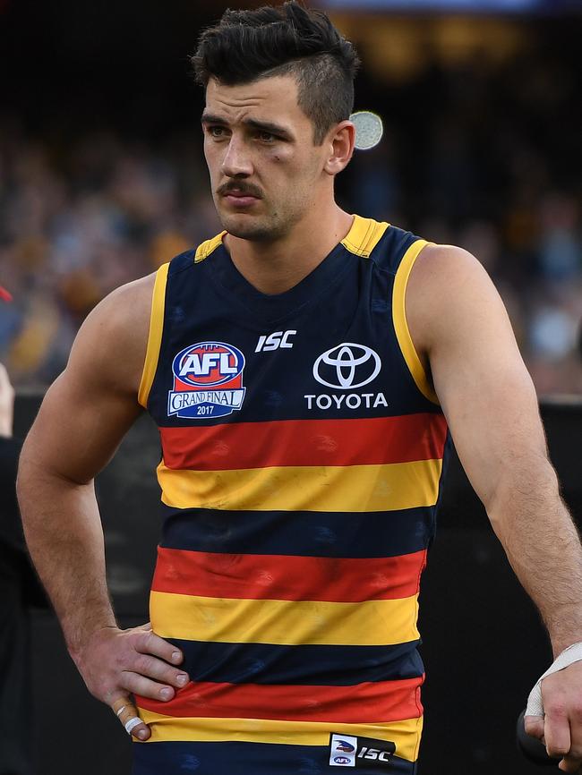 Taylor Walker after this year’s AFL grand final. Picture: AAP Image/Julian Smith