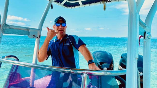 TOURISM BLOW: Scott Ryan's tourism business, Keppel Explorer, pictured in happier times, has been hit hard by the coronavirus shutdown and the three-stage Queensland Government recovery plan does little to help.