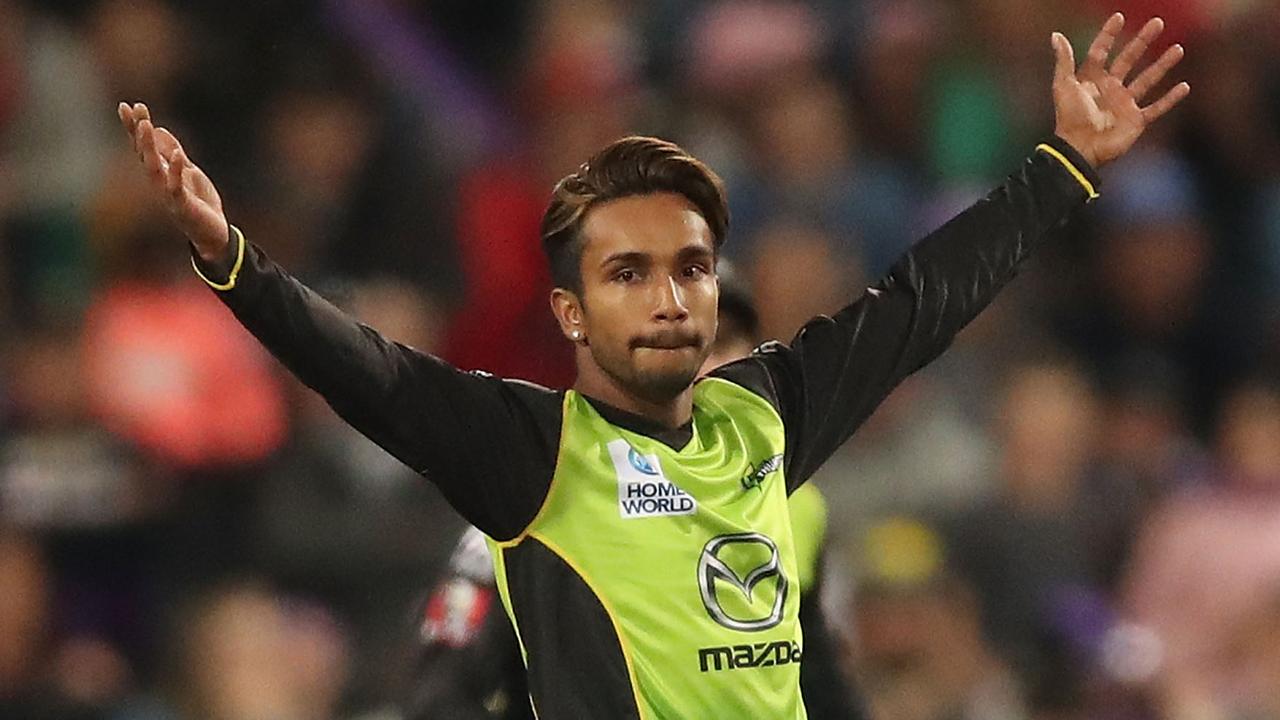 Sydney Thunder and NSW spinner Arjun Nair has suffered a back injury.