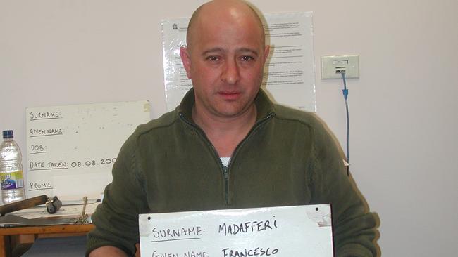 Victorian mafia boss Francesco Madafferi was behind the world’s biggest ecstasy bust of 4.4 tonnes.