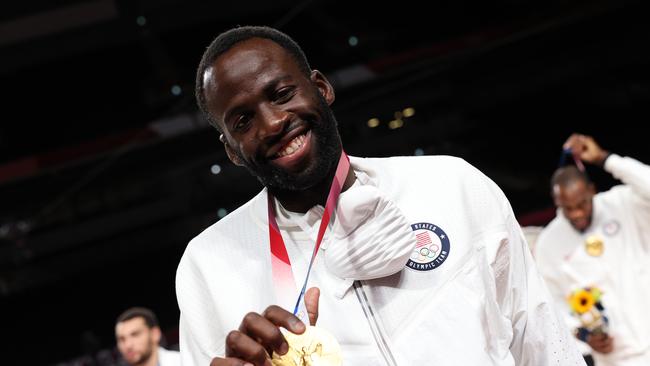 Draymond Green represented Team USA at the Tokyo Olympics. Photo by Ned Dishman/NBAE via Getty Images