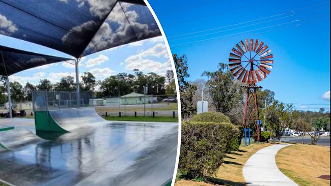 Goomeri has been given a well-deserved makeover, with a shiny new skate park, art mural and footpath part of the revamp.Â