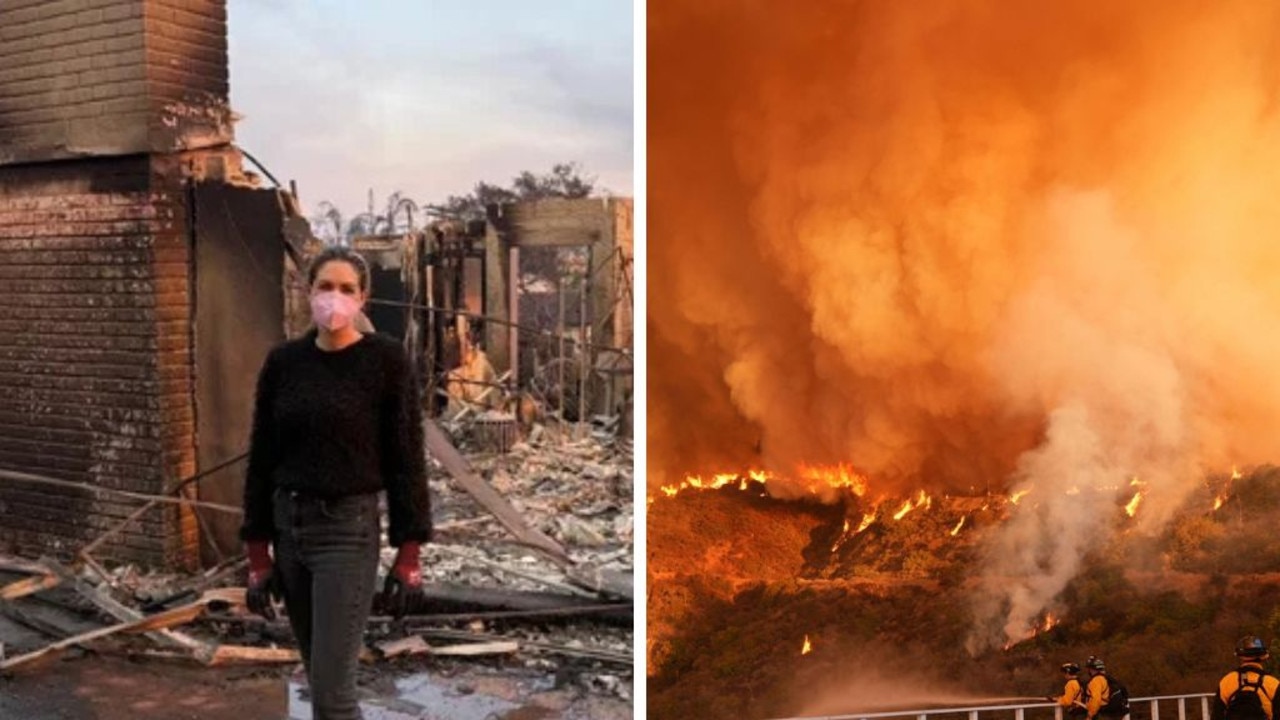 ‘Everything destroyed’: Aussie mum loses home in LA fires