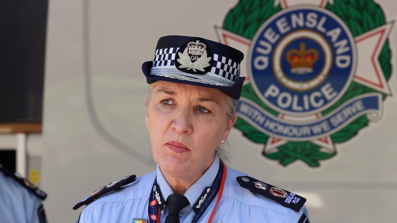 Police Commissioner Katarina Carroll urges Schoolies to be vigilant when celebrating the end of their schooling. Picture: Liam Kidston