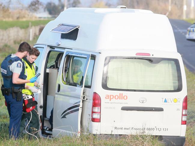 Police found Sean McKinnon’s body in a stolen campervan, sparking a major manhunt and a homicide investigation in Waikato. Photo: Mark Taylor / STUFF