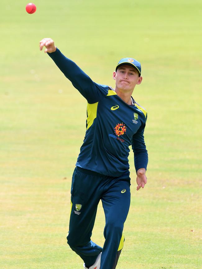 Marcus Labuschagne in training.