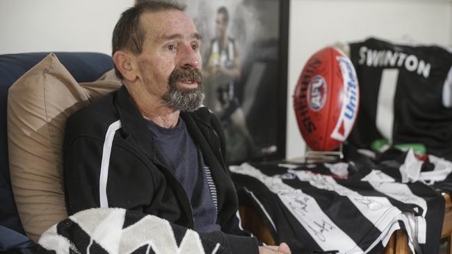 Murray Swinton was an inspiration for the Magpies. Picture: Valeriu Campan