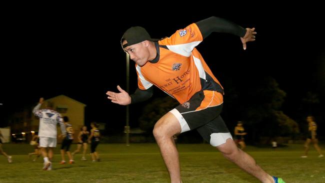 Troy Leo at Southport training in 2016. Picture: Mike Batterham