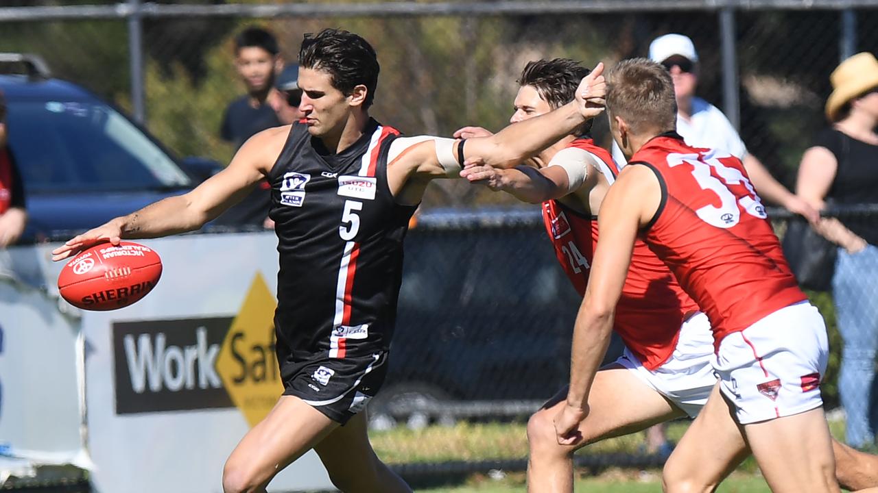 Former Roo Will Fordham has excelled in midfield for Frankston in the VFL.