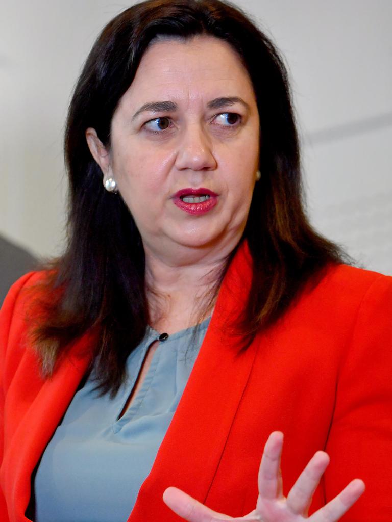 Queensland Premier Annastacia Palaszczuk. Picture: NCA NewsWire/John Gass