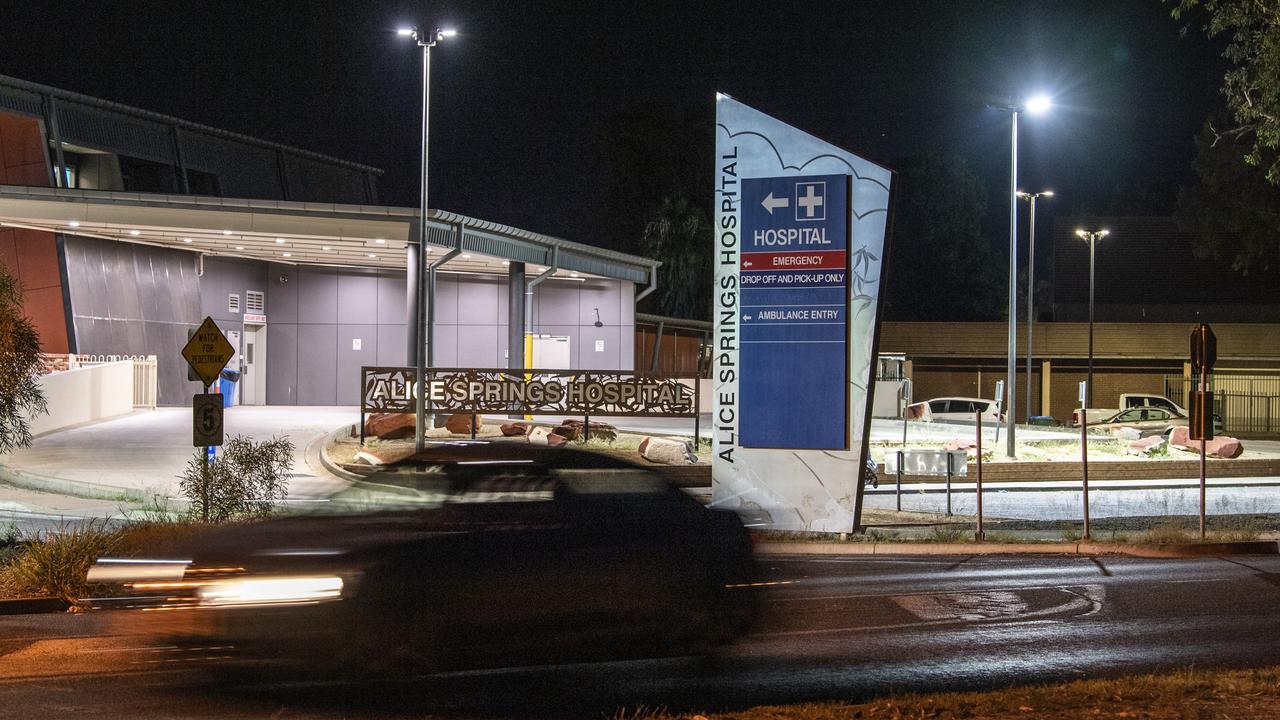 Alice Springs hospital released Naomi Smith three times before they coordinated a plan to charge her and remand her to custody. Picture: Kevin Farmer