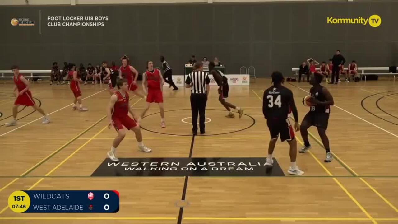 Replay: Rio Tinto Wildcats Academy v West Adelaide Bearcats (Boys) - 2024 BA Under-18 Club Championships Day 3