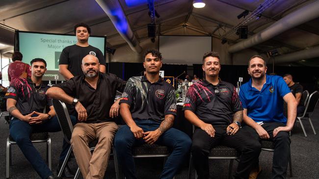 One Percent Program at International Men's Day Lunch at the Darwin Turf Club Pavilion, Darwin. Picture: Pema Tamang Pakhrin