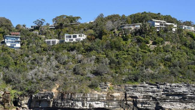 The property will be perched on the cliff overlooking the ocean