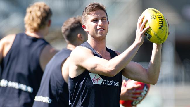 Former captain Marc Murphy at training. Picture: Sarah Matray