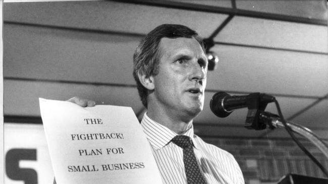 John Hewson’s Fightback! campaign was used as a template for the Liberal Party’s recent review