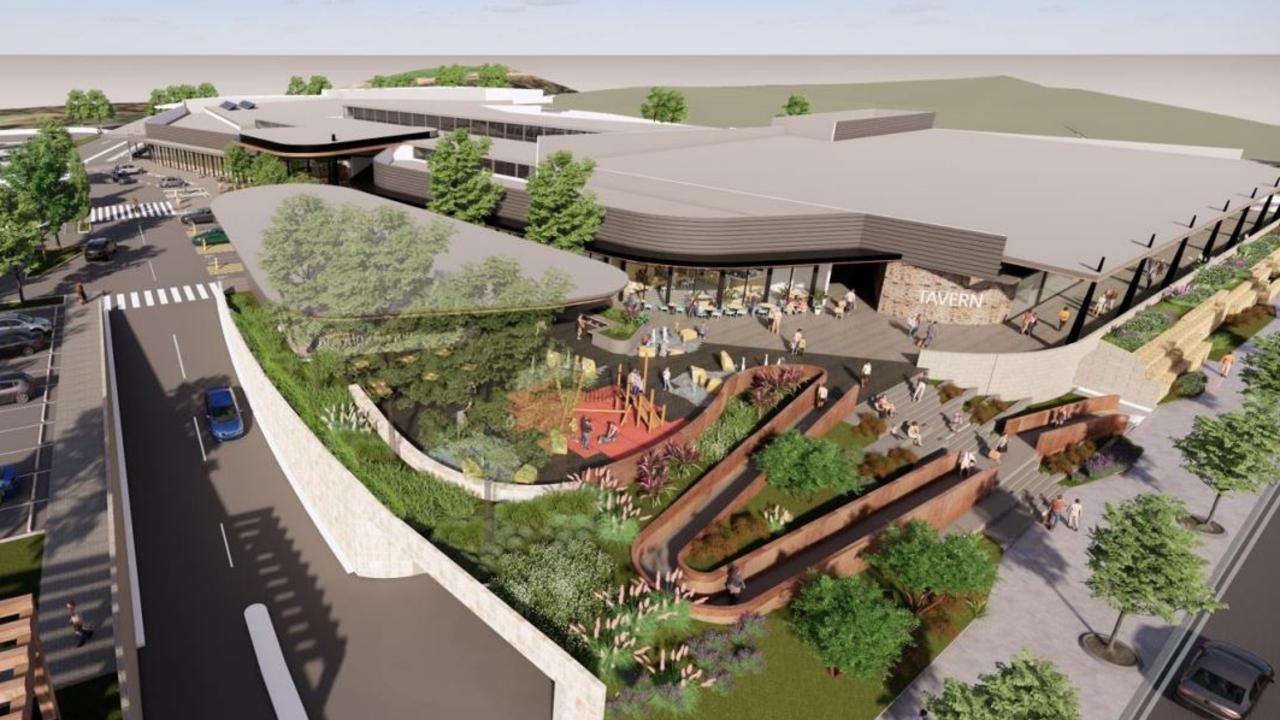An artist's impression of the proposed $33 million shopping centre by Revelop at Chisholm, near Maitland. Picture: supplied