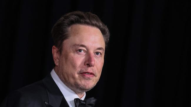 Elon Musk has been criticised after his social media company X announced it would challenge a take-down order from the eSafety Commissioner for posts containing footage of the Sydney terror attack. Picture: Etienne Laurent/AFP