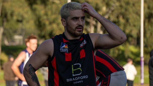 Plympton gun Brodie McLeod. The Bulldogs are aiming to make up for last season's finals disappointment in 2024. Picture: Bailey Gibbs – Quick Flick Media