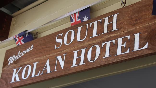 The man said his drinking got out of hand at the South Kolan Hotel when he started assaulting others.