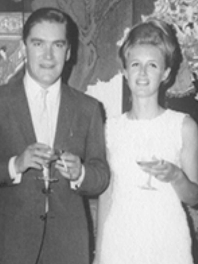 Skye’s parents Sandy and Lesley McCardle on their wedding day in 1967. Picture: Supplied