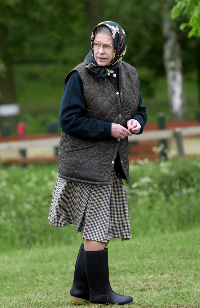 Royal gumboots. Picture: Getty