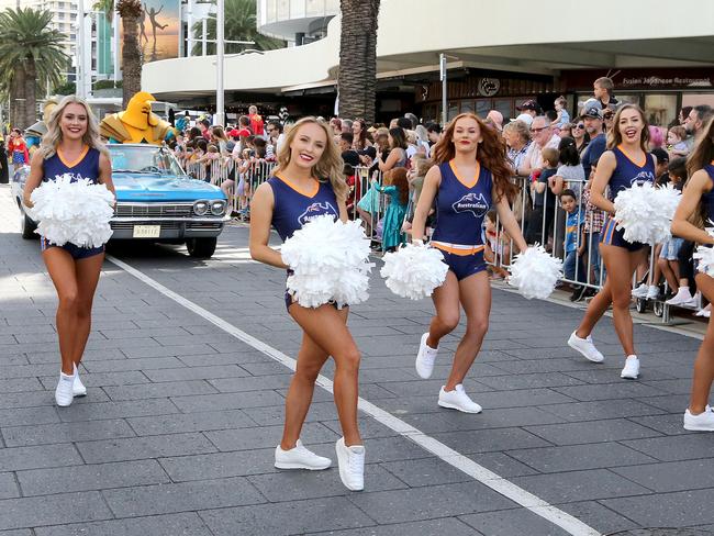 Pictured during the Superhero parade at Broadbeach as part of Supanova . Pic Mike Batterham