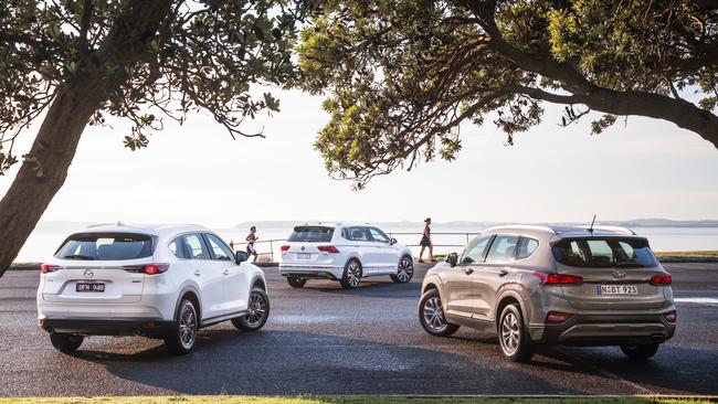 SUVs are the vehicle of choice for Australian families. Photo: Thomas Wielecki