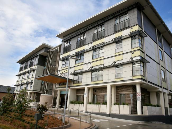 The 144 bed Opal Aged Care facility in Bankstown is the site of a coronavirus cluster. Photo: AAP Image / Angelo Velardo.