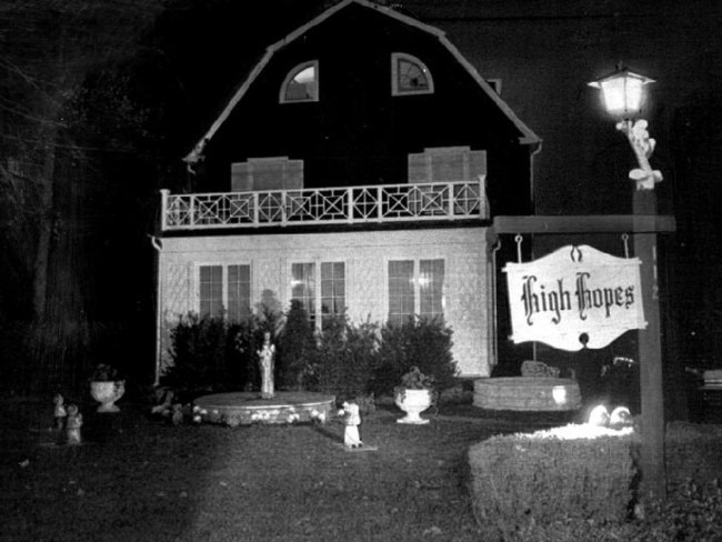 The house in the Amityville Horror.